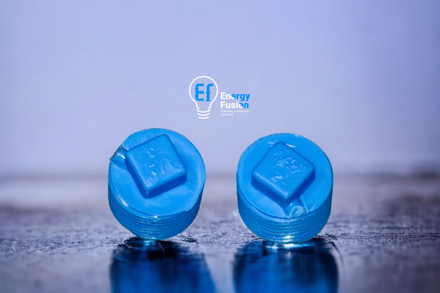 Tapa Tornillo HE PVC Azul 1´PN10 image 1