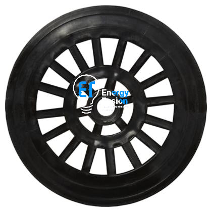 Rejilla Pileta de 4´Negra Redonda image 0