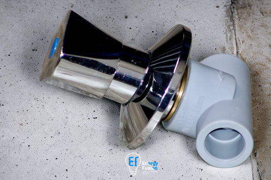 PPR Llave de Paso Cromada 32MM Vastago 2,3 CMS image 0