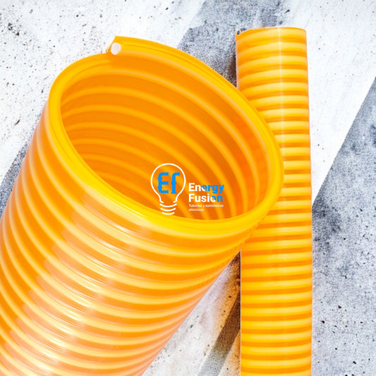 Manguera Espiralada 100MM (4´) Amarilla image 0