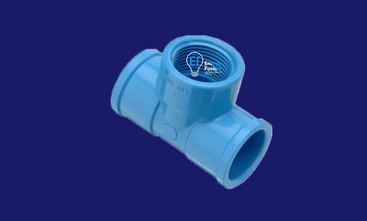 TEE PVC Azul HI CEM PN10 image 0