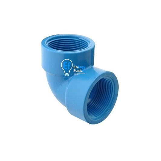 Codo PVC Azul HI/HI 3/4 90° PN10 image 0