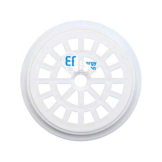 Rejilla Pileta de 4´Blanca Redonda image 0