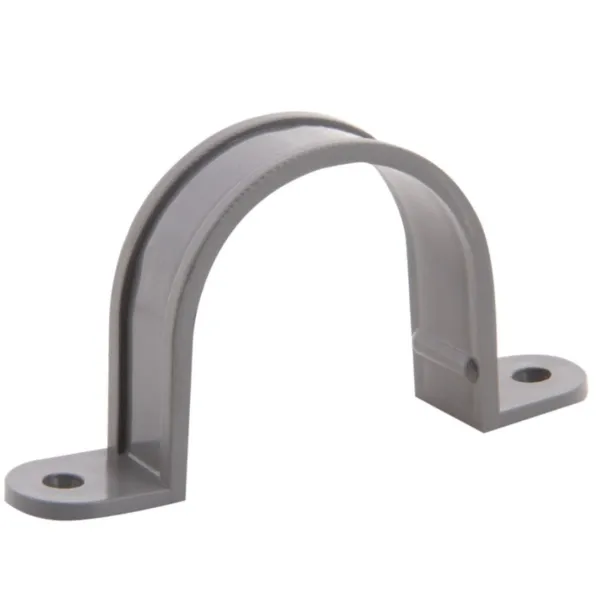 Abrazadera Sanitaria Gris 40 Mm. - pvc gris para uso industrial