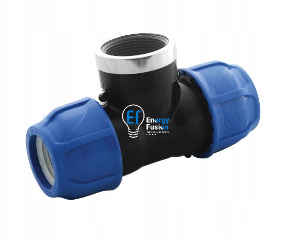 Tee HDPE Compresión HI image 0