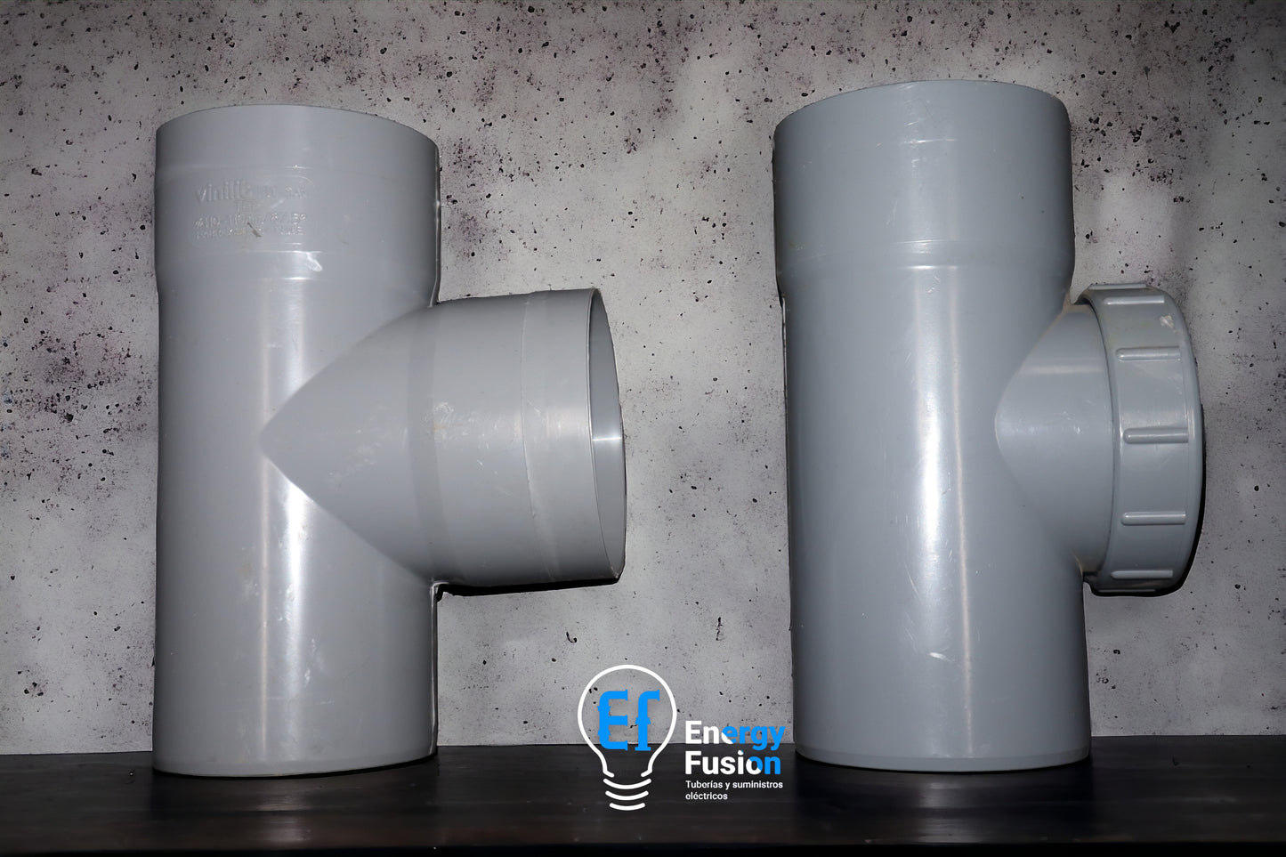 Tee Registro Sanitario Gris 110MM image 1