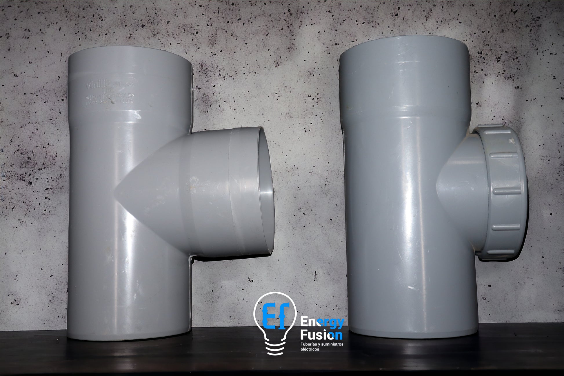 Tee Registro Sanitario Gris 110MM image 1