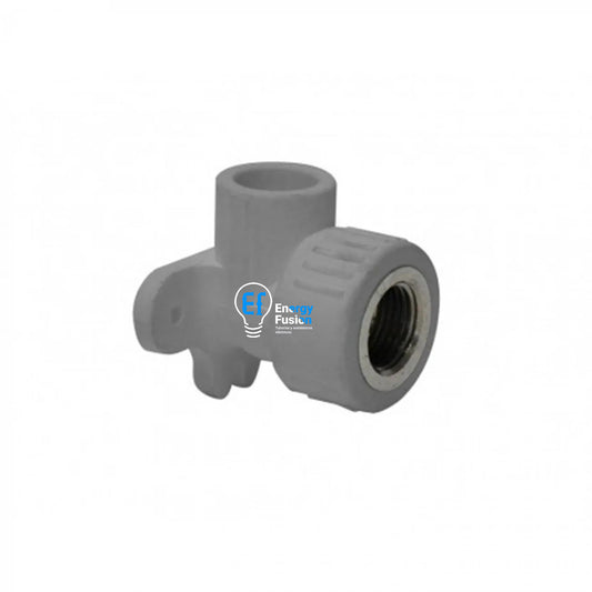 Codo PPR C/Soporte 25X1/2 HI image 0
