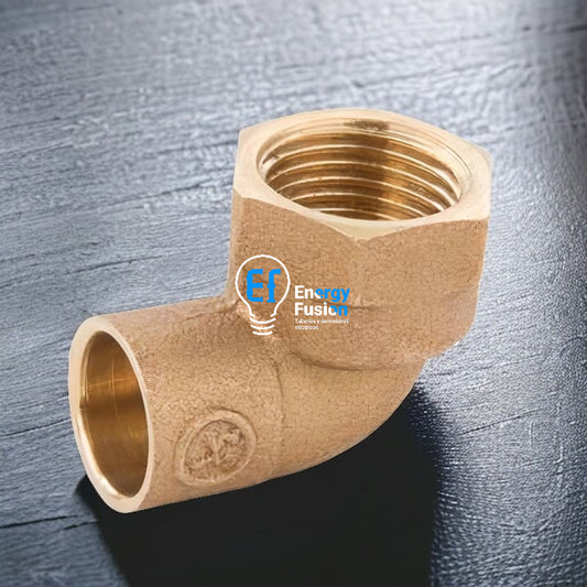 Codo 90° Bronce SO 1 1/2´HI DimafloW image 0
