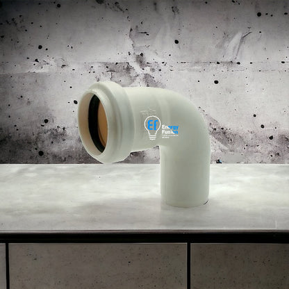 Codo PVC Sanitario Blanco 90° image 1
