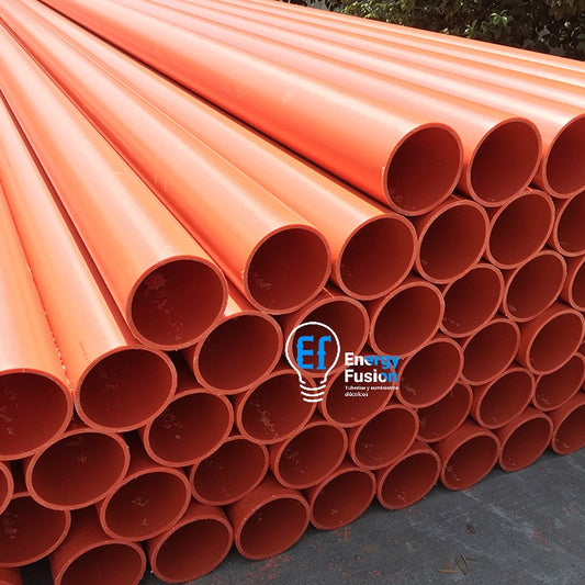 Tubería PVC Conduit 110MM x6M Clase 2 C/GOMA image 0