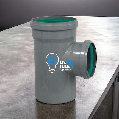 TEE Colector Goma Verde SN4 315x250MM Inyectado image 0