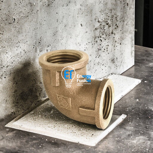 Codo 90° Bronce HI-HI Dimaflow image 0
