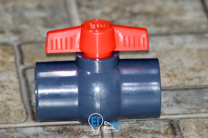 Válvula Bola Compacta PVC PN12,5 CEM image 1