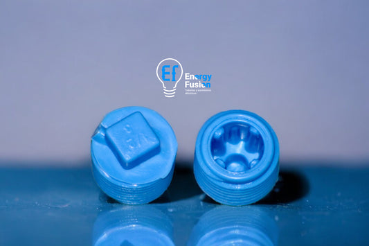 Tapa Tornillo HE PVC Azul 1/2´PN10 image 0