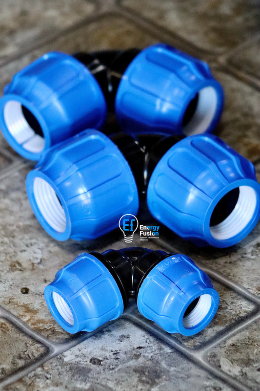 Codo HDPE Compresión 90° image 0