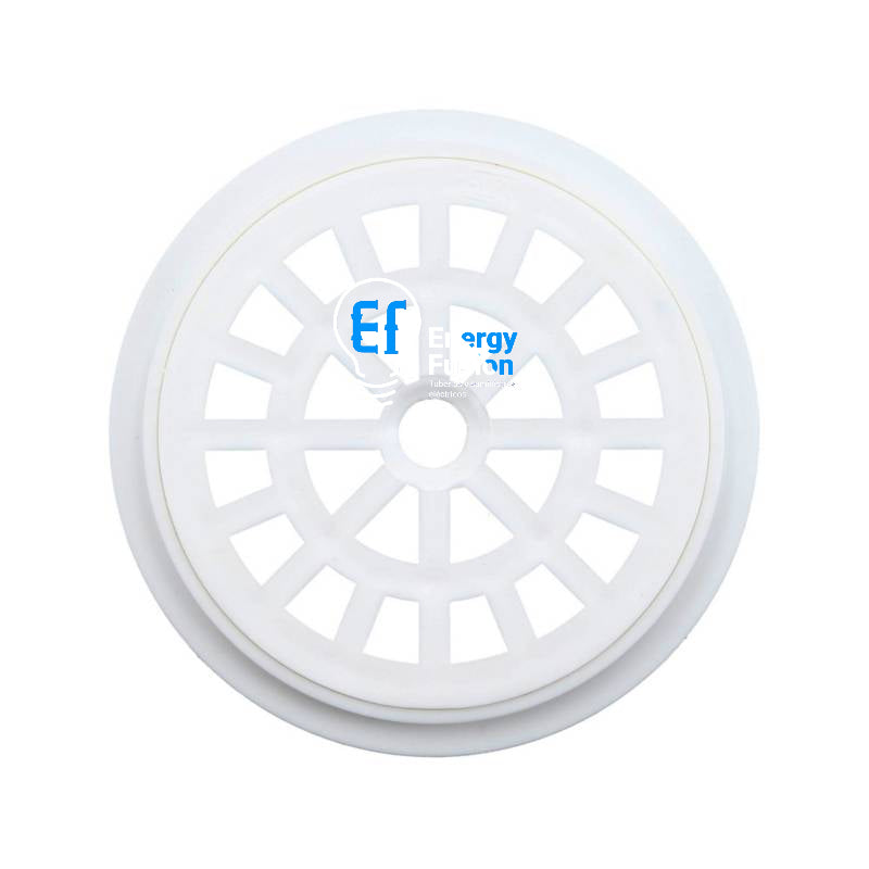 Rejilla Pileta de 4´Blanca Redonda image 0