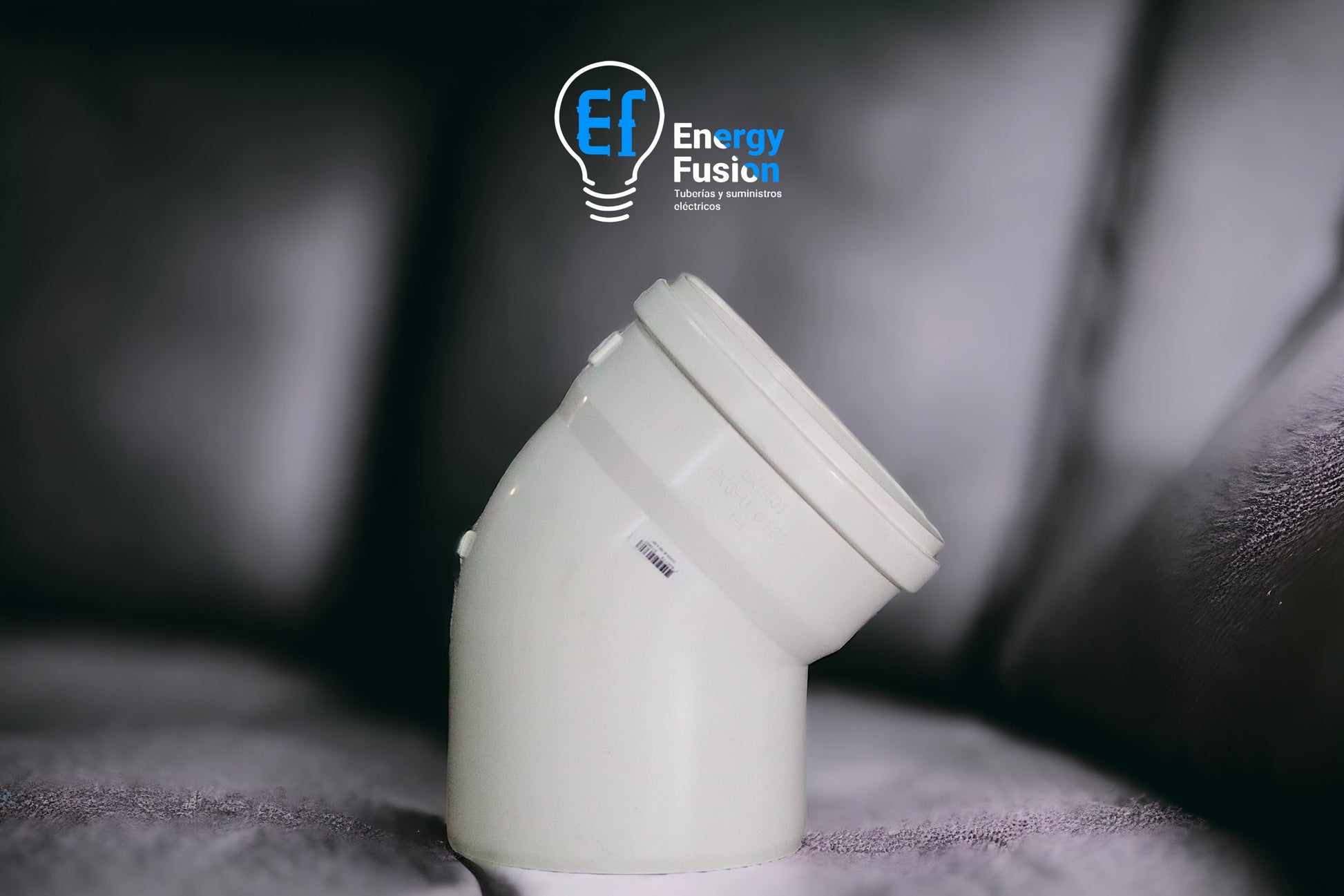 Codo PVC Sanitario Blanco 45° image 0