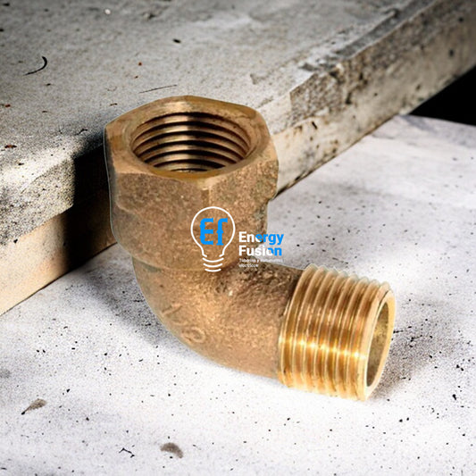 Codo 90° Bronce 1 1/2´HI-HE Dimaflow image 0