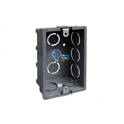 Caja Eléctrica Loza C/Oreja Metal Gris 16-20MM image 0