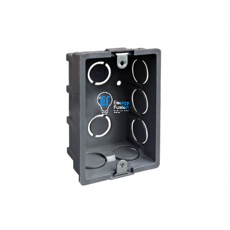 Caja Eléctrica Loza C/Oreja Metal Gris 16-20MM image 0