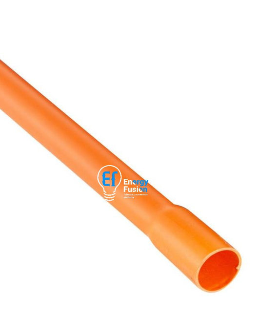 Tubería PVC Conduit 16MM x6M Clase 4 C/GOMA image 0