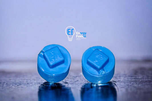 Tapa Tornillo HE PVC Azul PN10 image 0