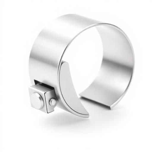 Abrazadera Sujeción Para Tubo Bajada Aguas Lluvias - Canaletas PVC código ABR-BAJ-75